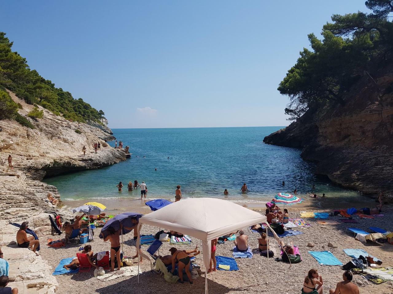Villa Cala Della Pergola Vieste Buitenkant foto